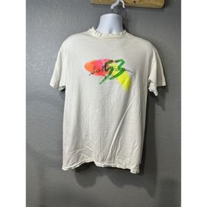 Vintage Single‎ Stitch Scott Hansen NASCAR XL T-Shirt